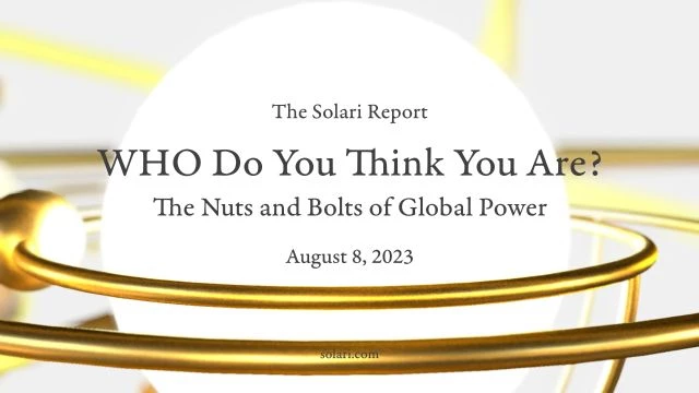 WHO Do You Think You Are? The Nuts and Bolts of Global Power with James Roguski