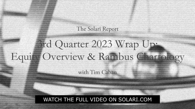 3rd Quarter 2023 Wrap Up: Equity Overview (Focus on Asset Classes) & Rambus Chartology with Tim Caban - Shorty