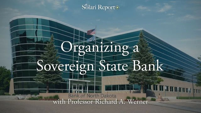 Organizing a Sovereign State Bank with Professor Richard A. Werner - January 7, 2025